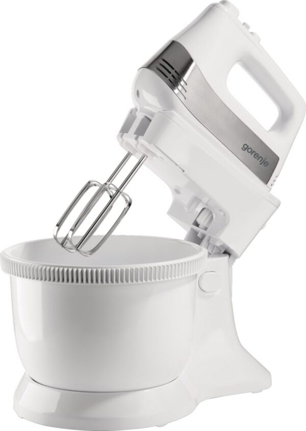 GORENJE M500DCS tálas mixer 500 W-os motorral, 3 literes forgó tállal, fehér