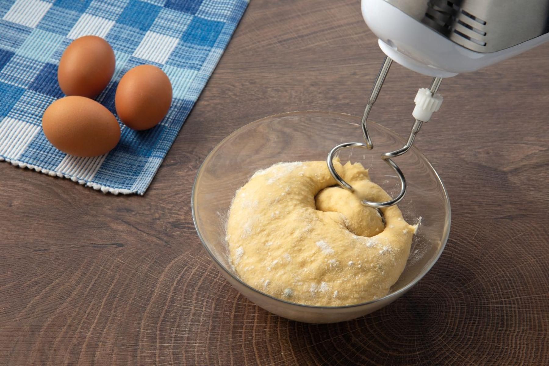 GORENJE M500DCS tálas mixer 500 W-os motorral, 3 literes forgó tállal, fehér – 13. kép