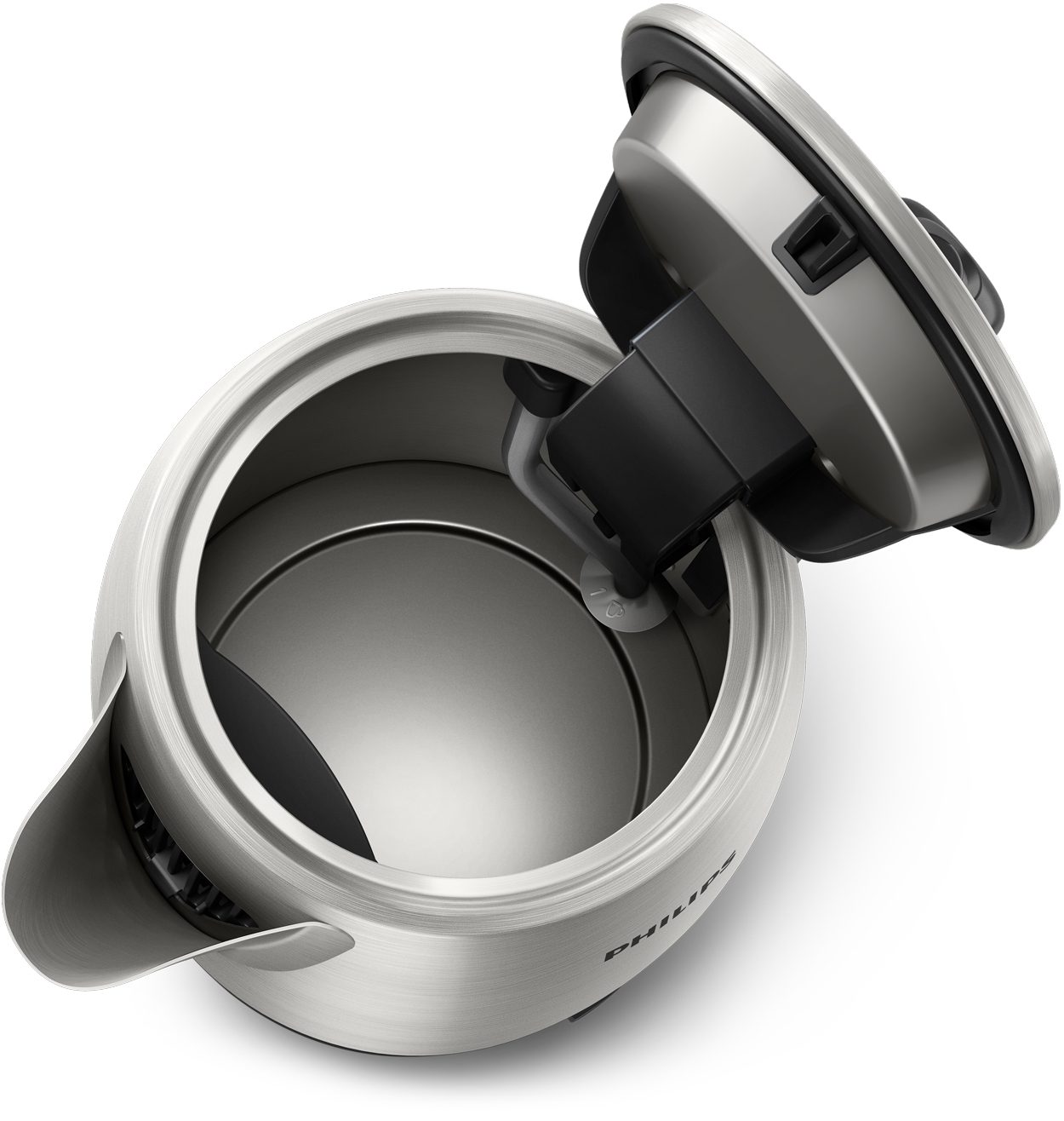 PHILIPS HD9353/90 Viva Collection vízforraló, 2060 W, 1,7 l, ezüst-fekete – 3. kép