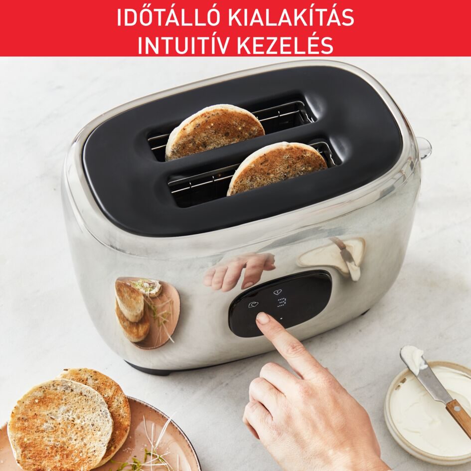 TEFAL TT883D10 Majestuo ezüst kenyérpirító 1050 W teljesítménnyel – 8. kép