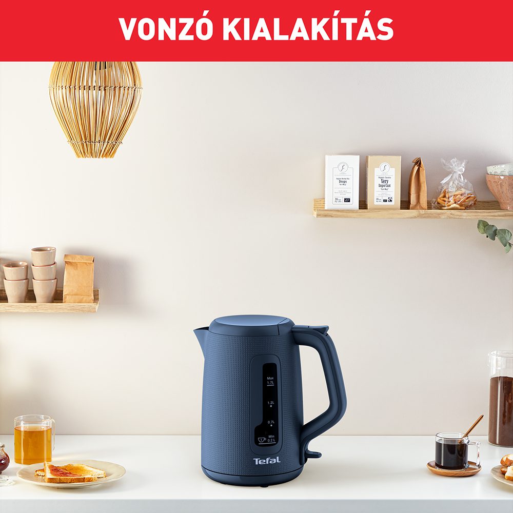 TEFAL KO2M0410 Morning kék vízforraló, 1,7 l – 3. kép