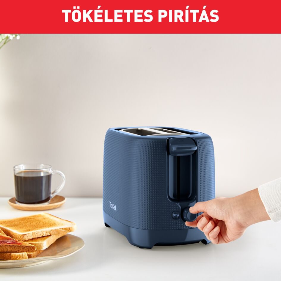 TEFAL TT2M1410 Morning kék kenyérpirító 7 pirítási fokozattal – 9. kép