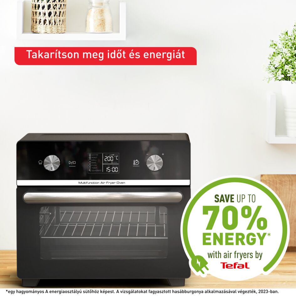 TEFAL FW606810 Easy Fry 20 l-es multifunkciós airfryer minisütő – 9. kép