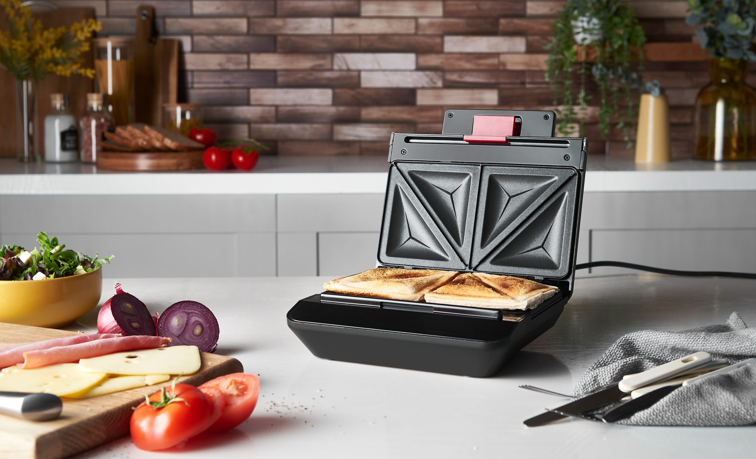 RUSSELL HOBBS 26800-56/RH Creations Easy Clean fekete szendvicssütő – 11. kép