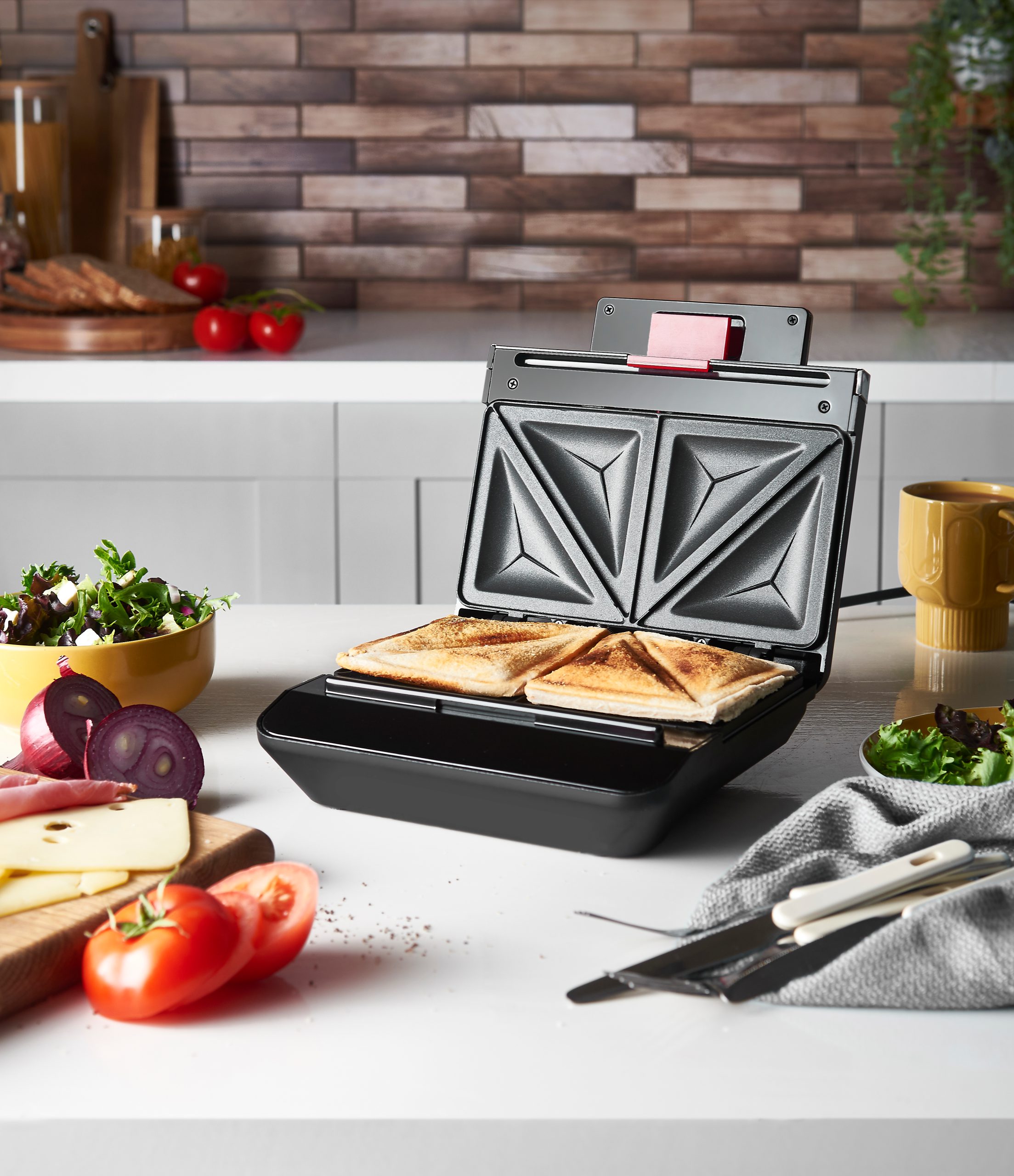 RUSSELL HOBBS 26800-56/RH Creations Easy Clean fekete szendvicssütő – 12. kép