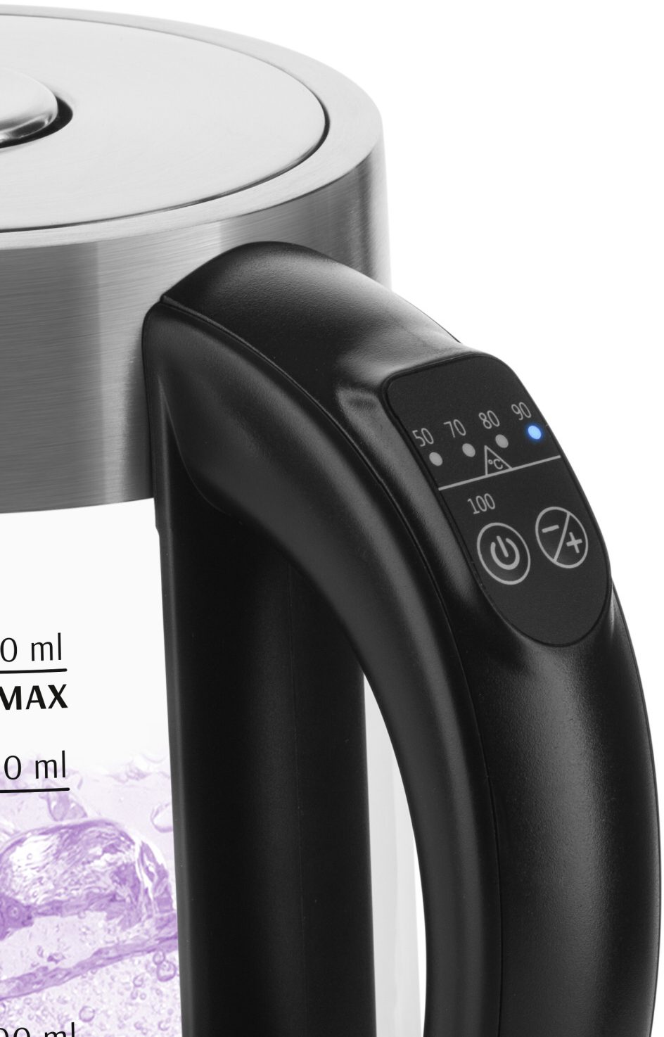 ETA 515490000 Crystela Digi II üveg vízforraló, 2200 W, 1,7 l – 5. kép