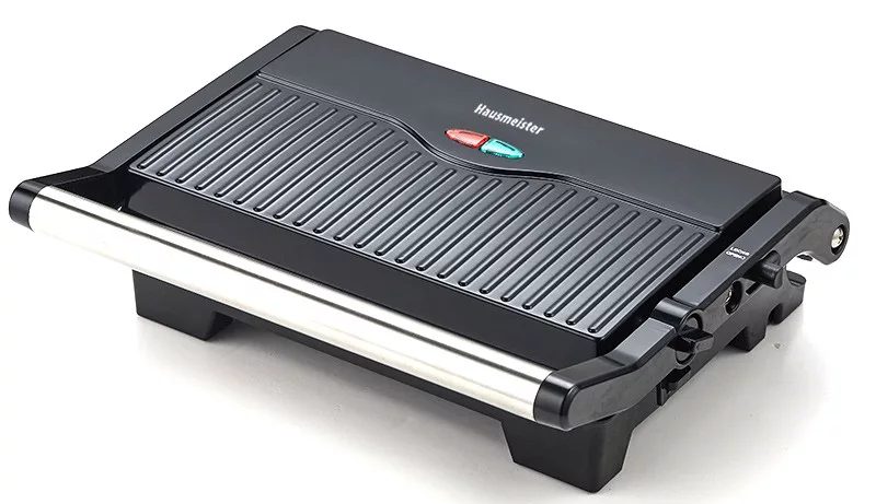 HAUSMEISTER HM 8811 panini- és melegszendvics-sütő, 1000 W, fekete – 3. kép