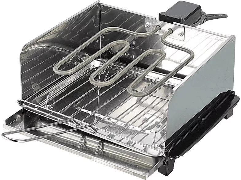 HAUSMEISTER HM 8812 retro grill szendvicssütő, 800 W, ezüst – 2. kép