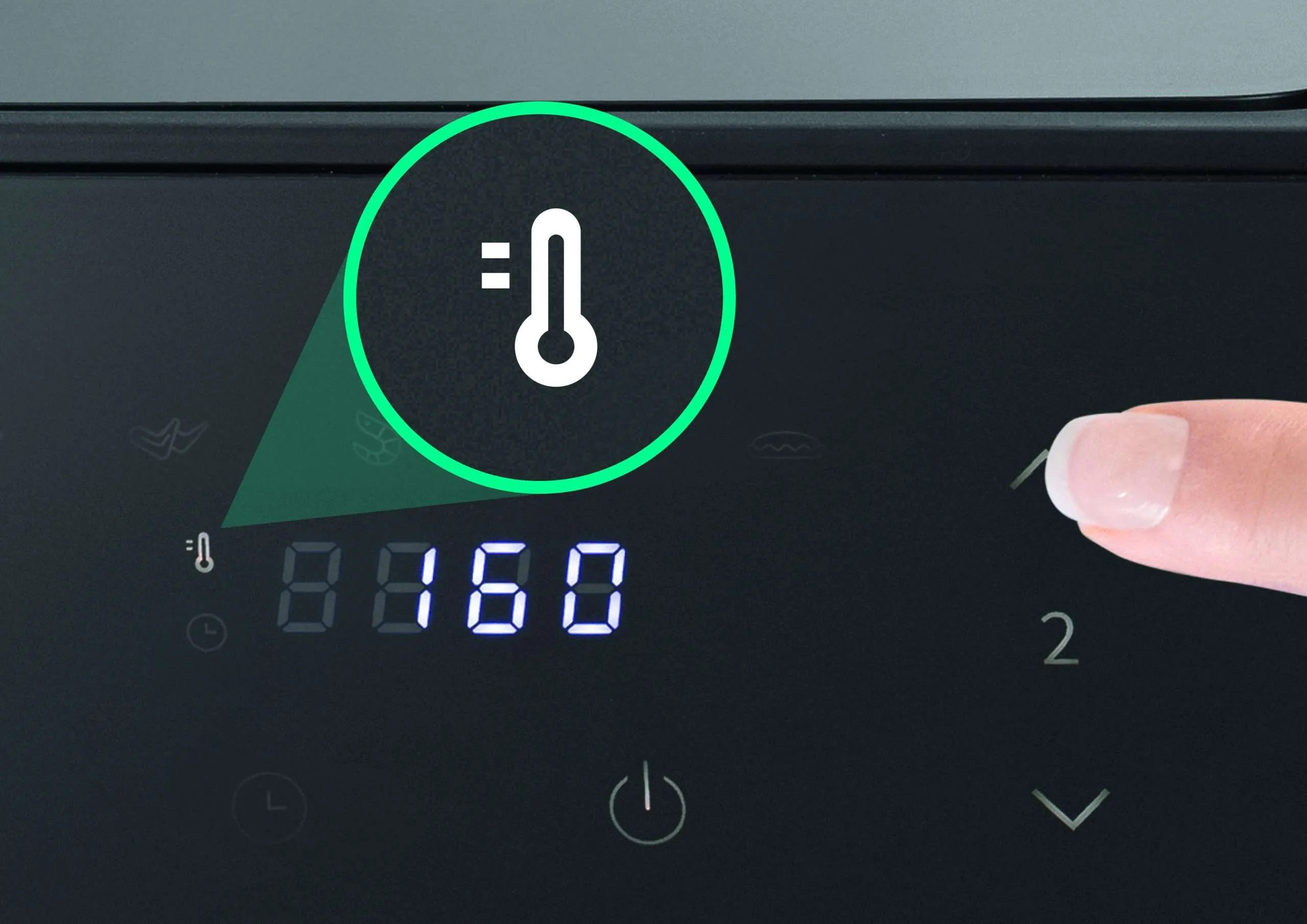 HISENSE HAF2900D kétkosaras forrólevegős sütő, 8,3 l, 1700 W, fekete – 3. kép