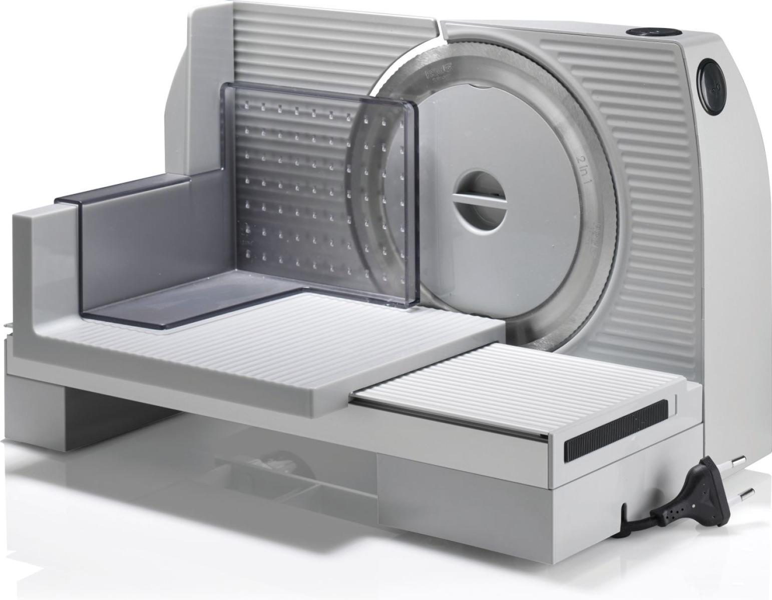 GORENJE R708A alumínium szeletelőgép 100 W teljesítménnyel, ezüst – 4. kép