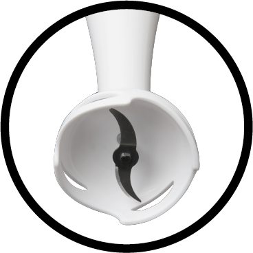 OK. OSB 2023 fehér botmixer 200 W teljesítménnyel – 2. kép
