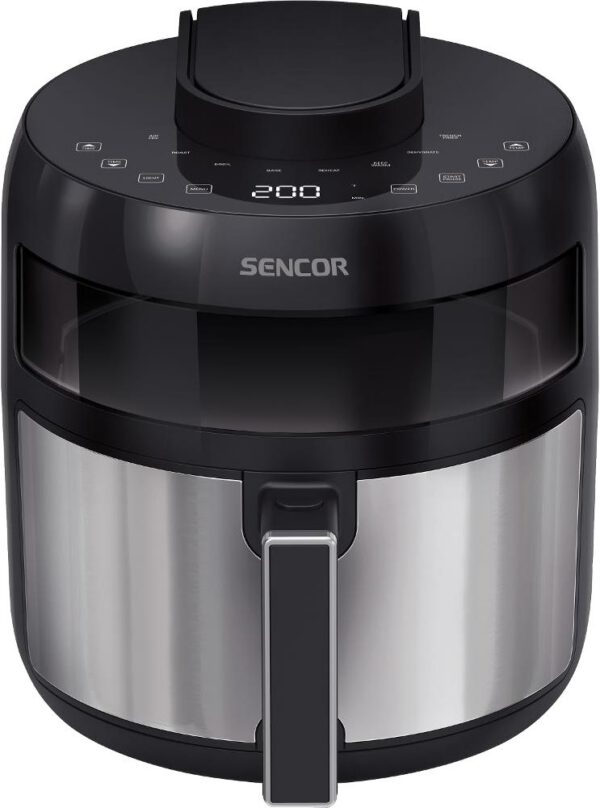 SENCOR SFR 5010BK 5 literes forrólevegős sütő érintésvezérléssel