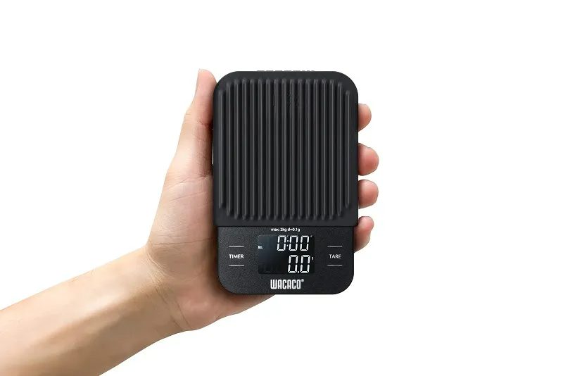 WACACO WGRAM Exagram precíziós kávémérleg időzítővel, 2 kg – 8. kép