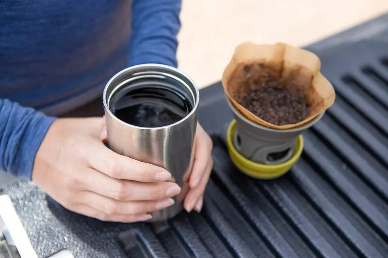 WACACO WCUPPA kompakt pour-over kávékészítő rozsdamentes acél bögrével – 6. kép