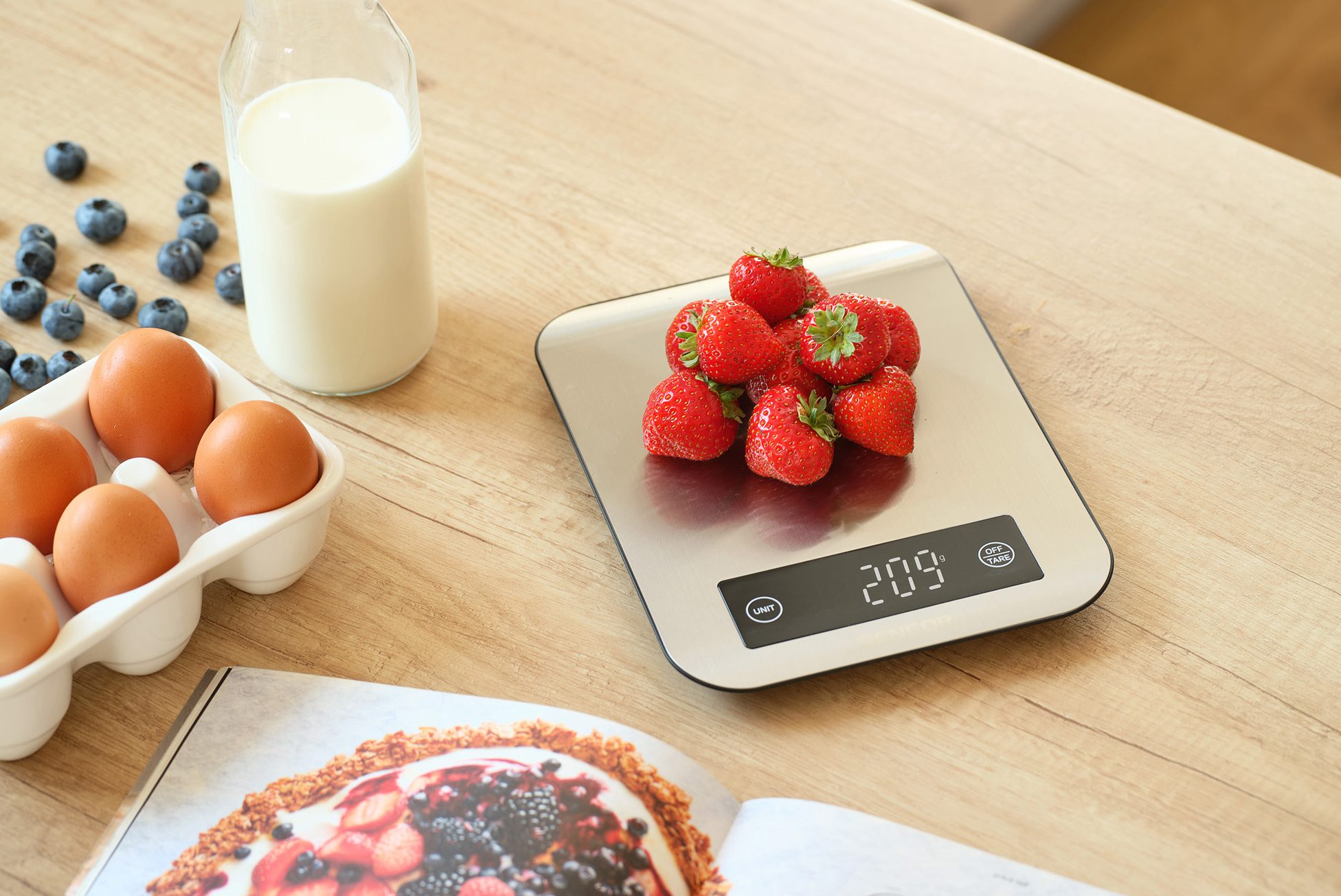 SENCOR SKS 7100SS digitális konyhai mérleg, 10 kg-os kapacitással – 9. kép