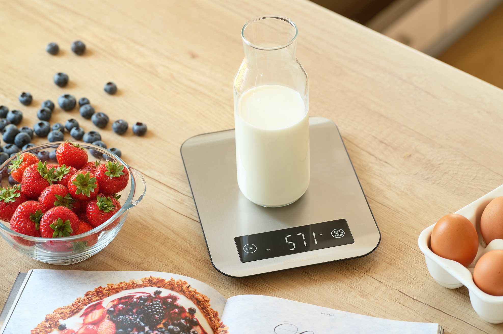 SENCOR SKS 7100SS digitális konyhai mérleg, 10 kg-os kapacitással – 10. kép
