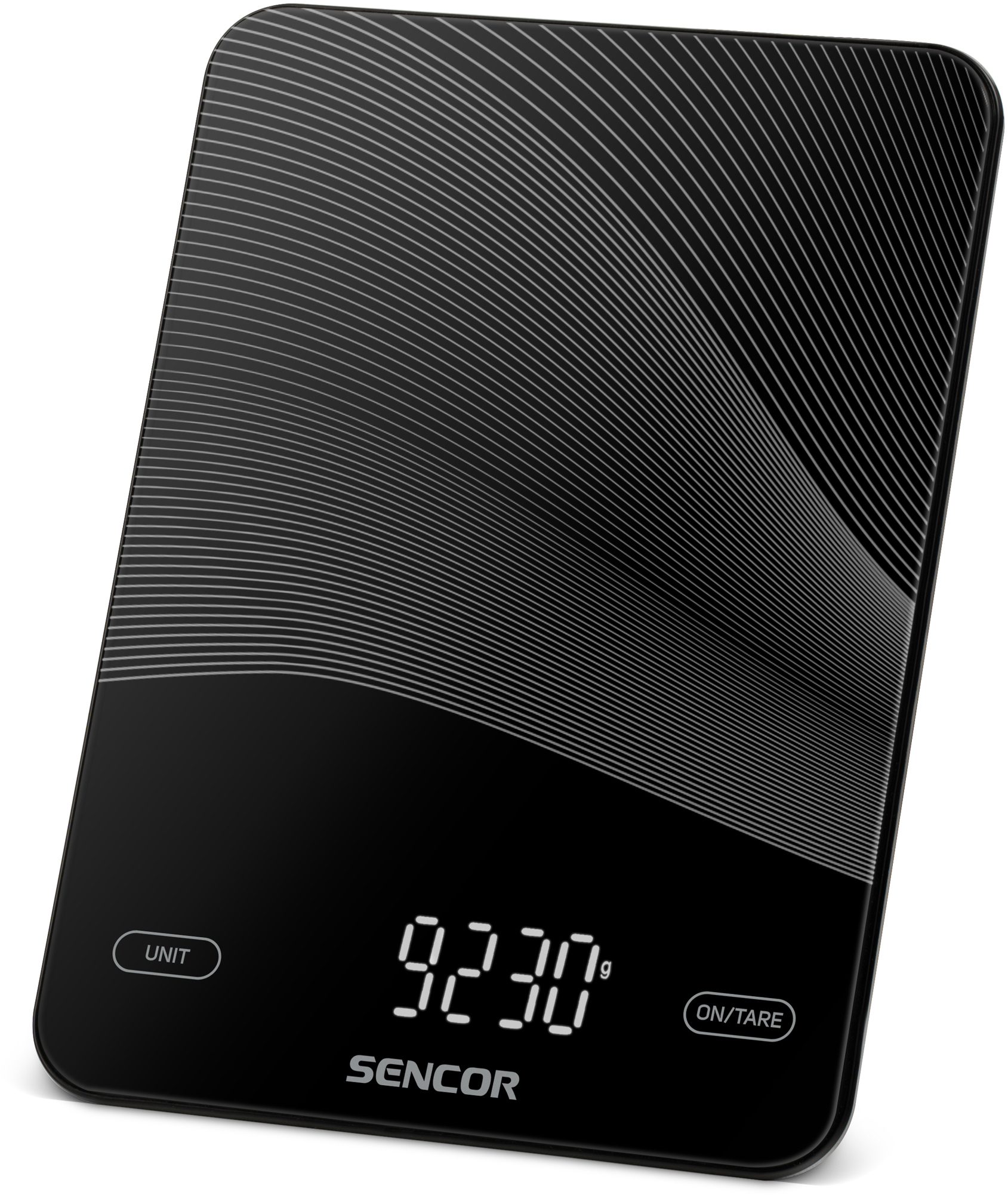 SENCOR SKS 7700BK digitális konyhai mérleg, fekete – 2. kép