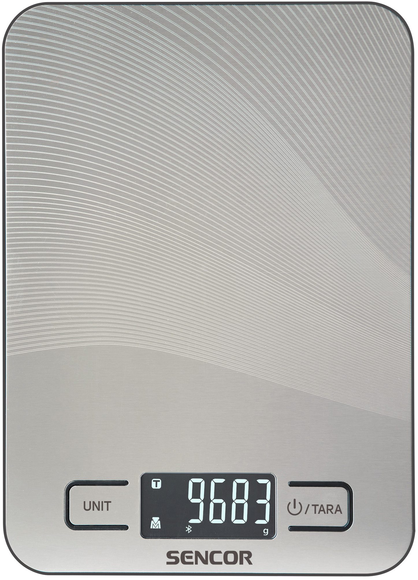 SENCOR SKS 8080 intelligens konyhai mérleg Bluetooth-kapcsolattal, szürke – 3. kép