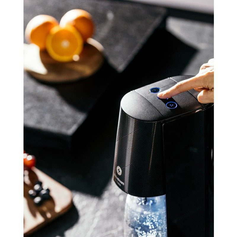 SODA STREAM 42005029 SM E-TERRA CQC elektromos szódagép, fekete – 3. kép