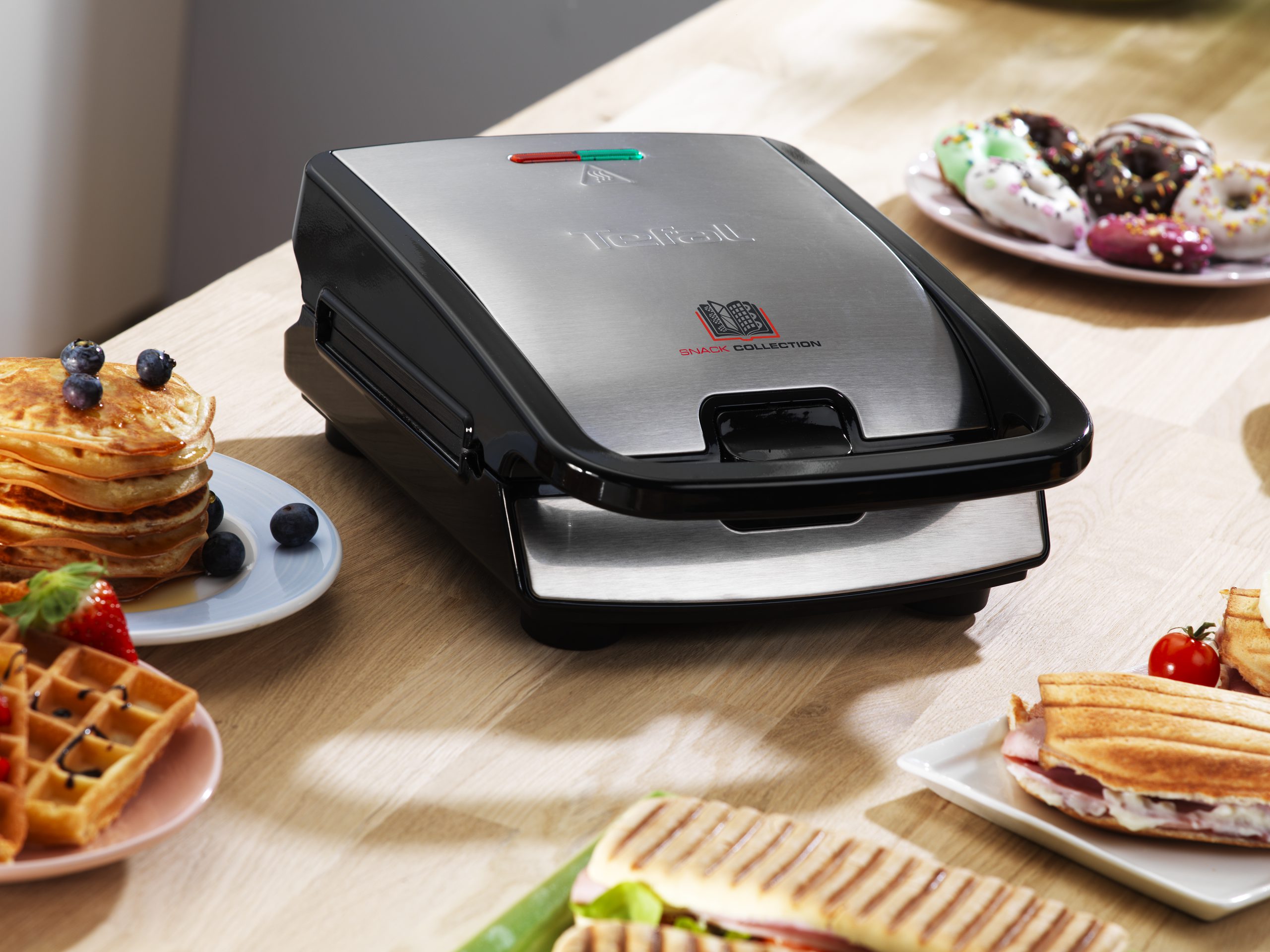 TEFAL SW854D16 Snack Collection multifunkciós szendvics- és gofrisütő – 5. kép