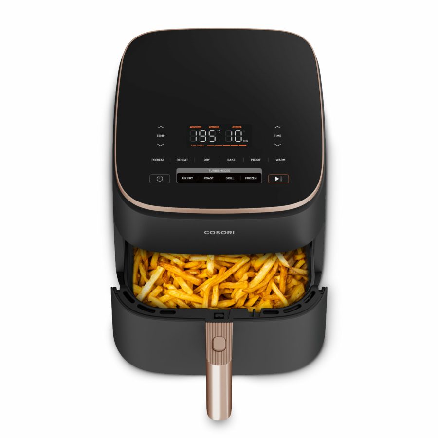 COSORI CAF-DC602-KEUR Turbo Blaze 6 literes air fryer, 1725 W, fekete – 2. kép