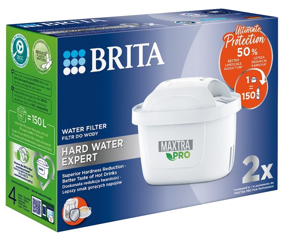 BRITA Maxtra PRO Hard Water Expert BR1051767 vízszűrő patron, 2 db – 2. kép