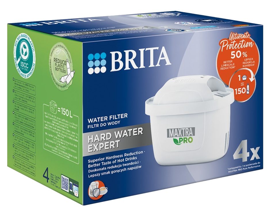 BRITA Maxtra PRO Hard Water Expert szűrőpatron, 4 db (BR1051771) – 2. kép