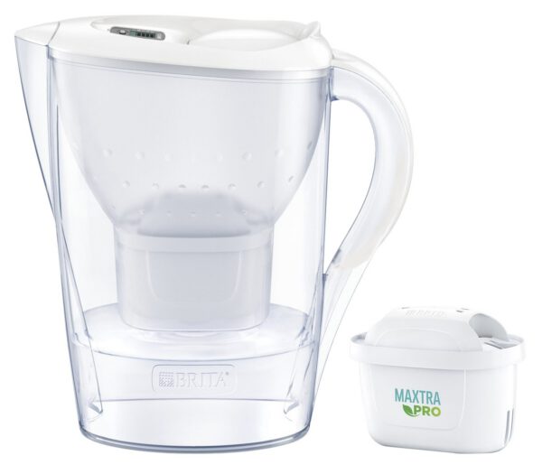 BRITA Marella Cool vízszűrő kancsó 2,4 l, MAXTRA PRO patronnal, fehér (BR1052789)