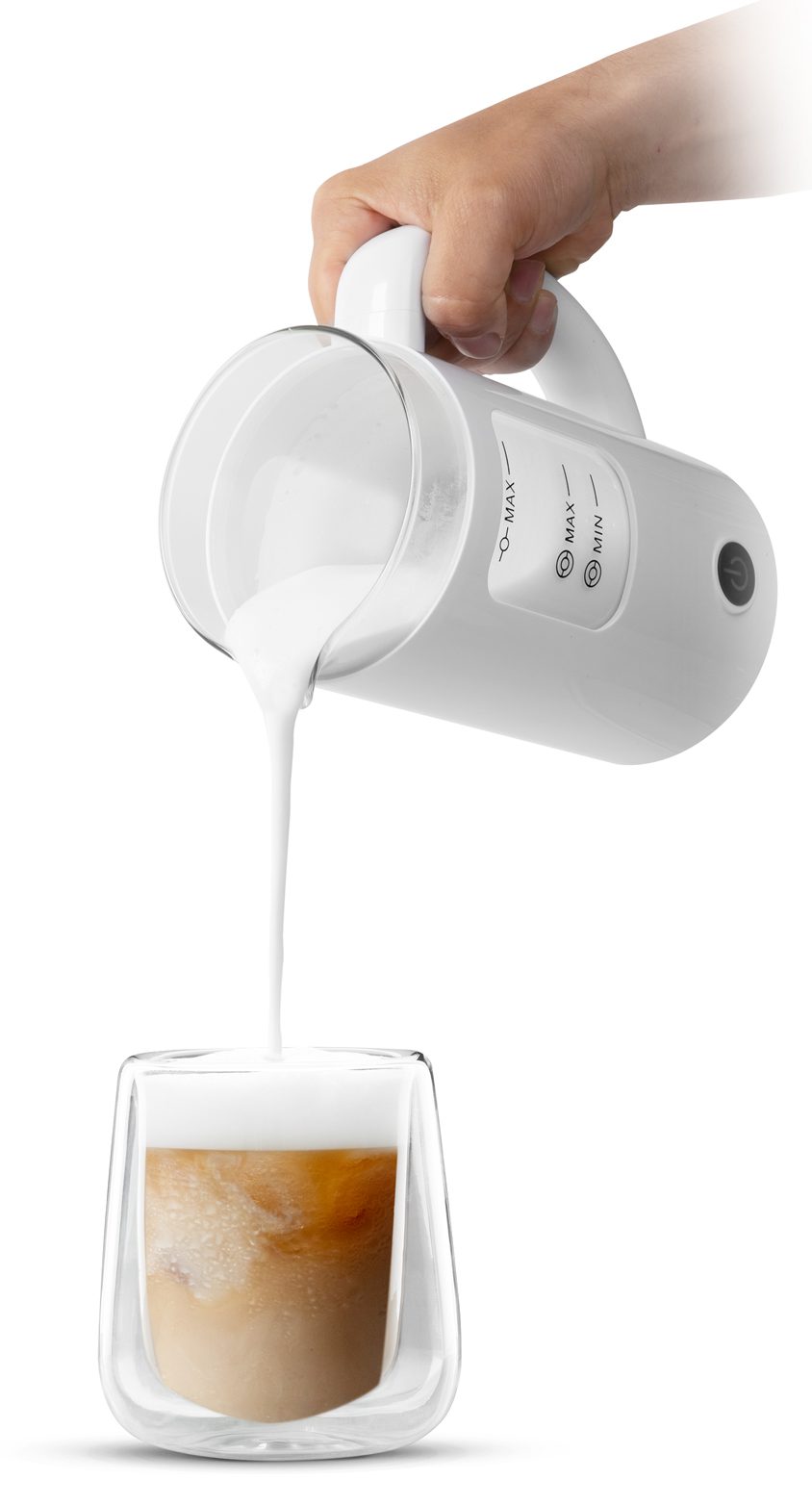 BEWELLO BW2018 elektromos tejhabosító, 550 W, 400 ml, fehér – 2. kép