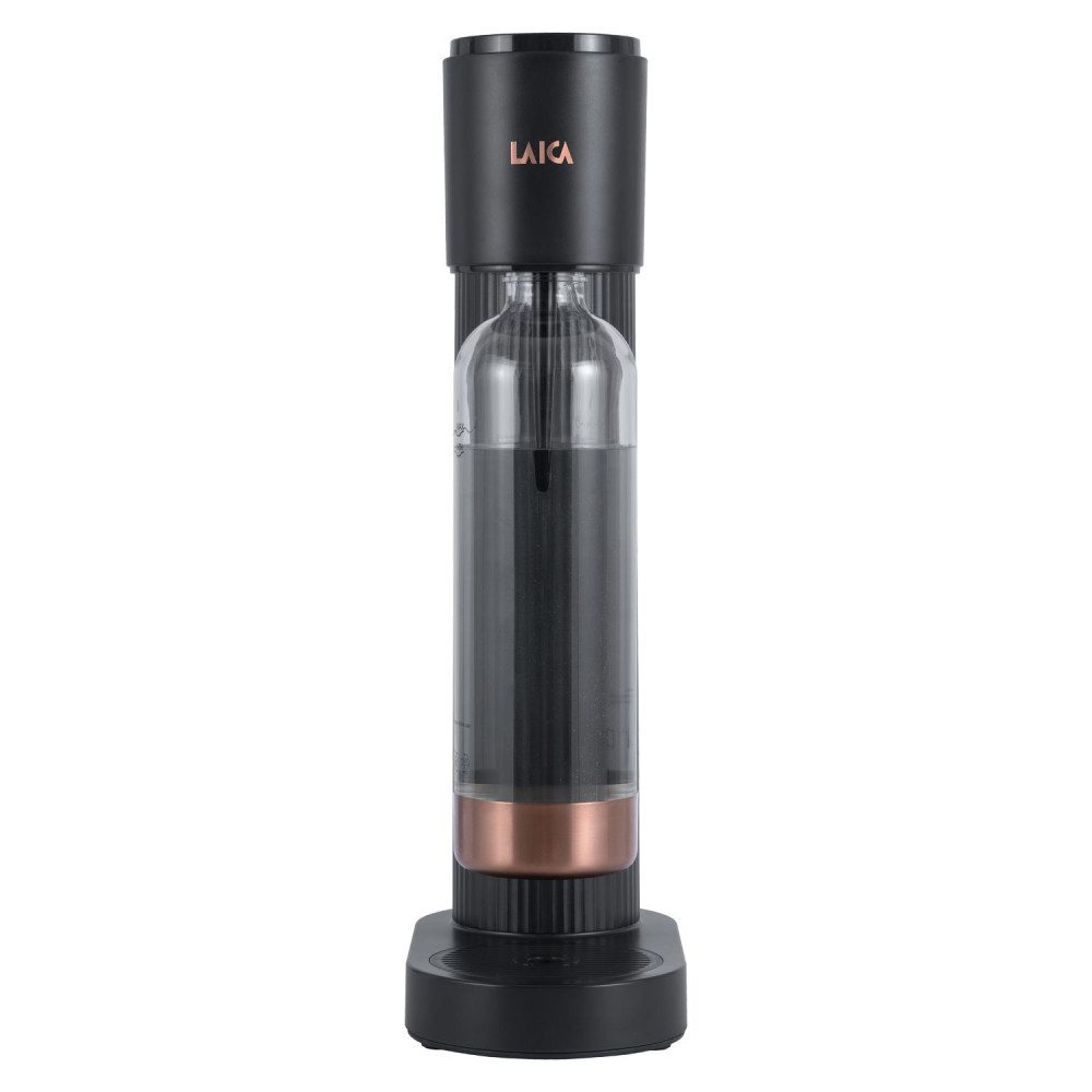 LAICA HI8200L szódagép CO2-patronnal és 1 literes palackkal, antracit – 2. kép