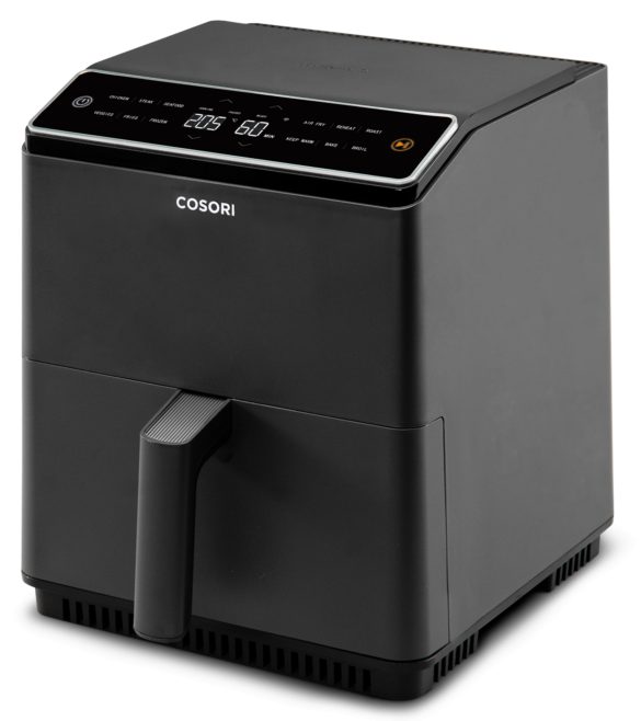 COSORI CAF-P681S-KEUR DualBlaze 6,4 literes okos forrólevegős sütő, 1700 W, sötétszürke – 2. kép
