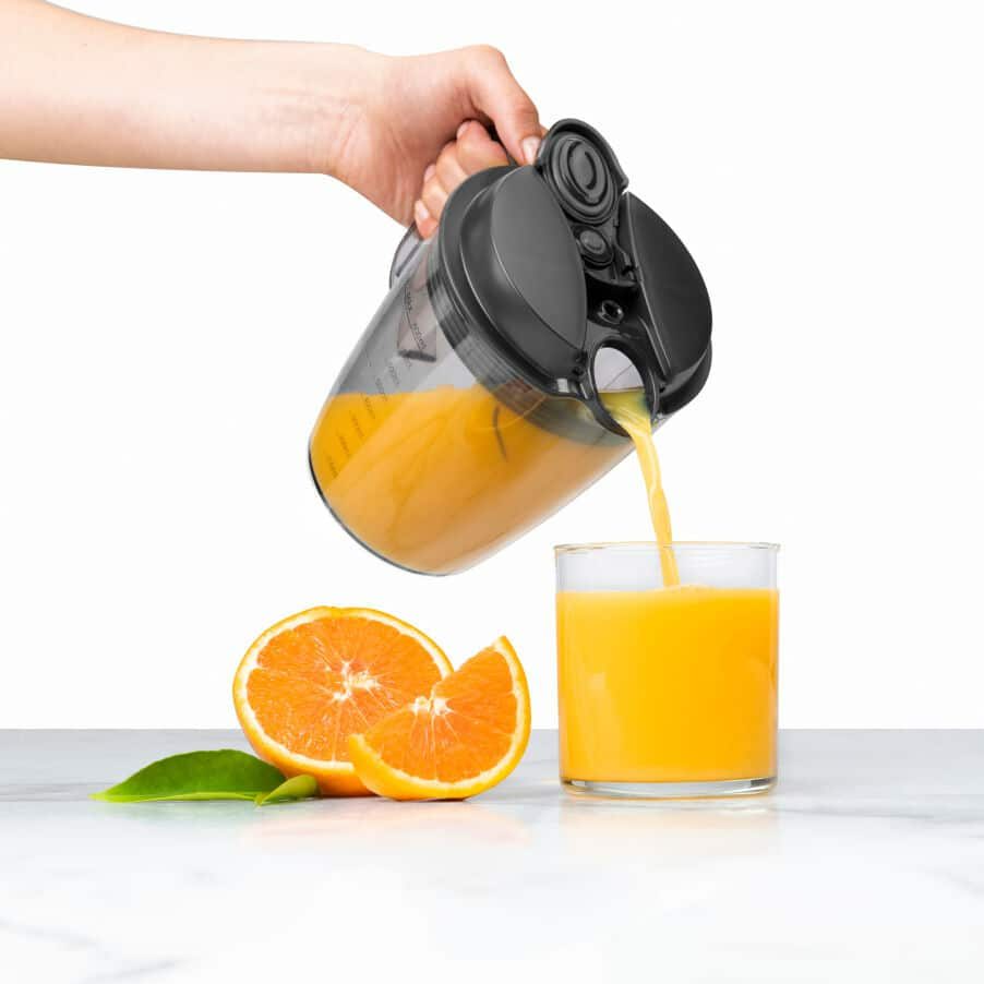 NUTRIBULLET NBJ100G gyümölcscentrifuga 800 W teljesítménnyel, szürke – 3. kép