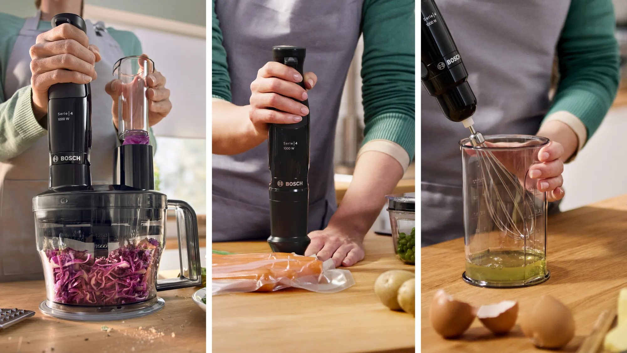 BOSCH MSM4B620 ErgoMaster Serie4 1000 W-os fekete botmixerszett – 13. kép