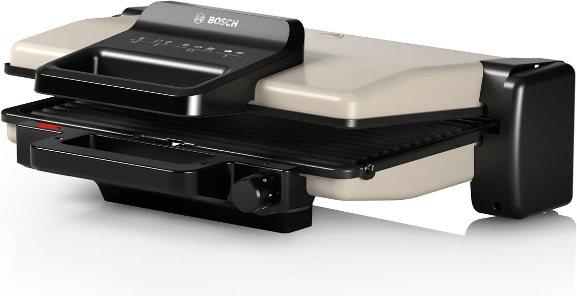 BOSCH TCG3302 3 az 1-ben kontaktgrill 2000 W teljesítménnyel, ezüst – 2. kép