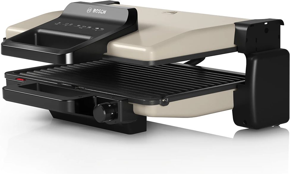 BOSCH TCG3302 3 az 1-ben kontaktgrill 2000 W teljesítménnyel, ezüst – 3. kép