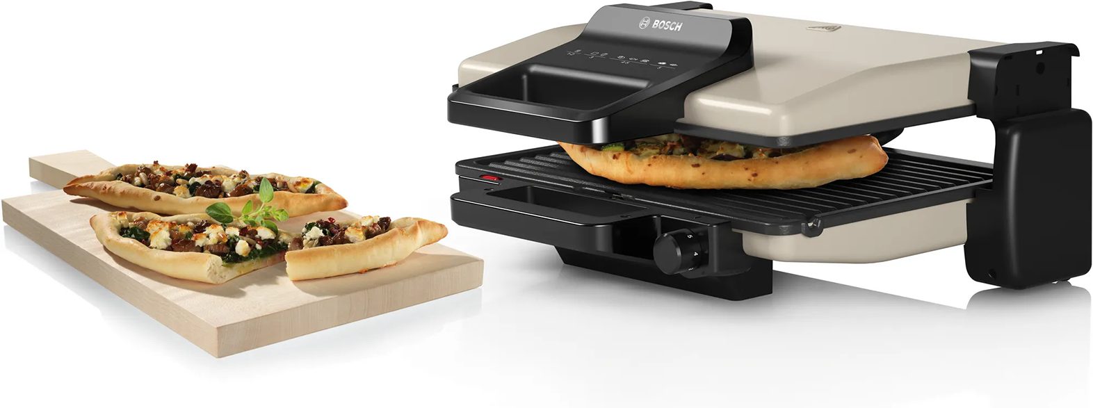 BOSCH TCG3302 3 az 1-ben kontaktgrill 2000 W teljesítménnyel, ezüst – 8. kép