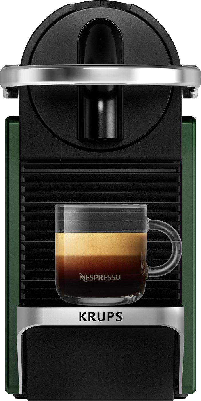 KRUPS XN306310 Nespresso Pixie Redesign kapszulás kávéfőző fekete-zöld kivitelben – 5. kép