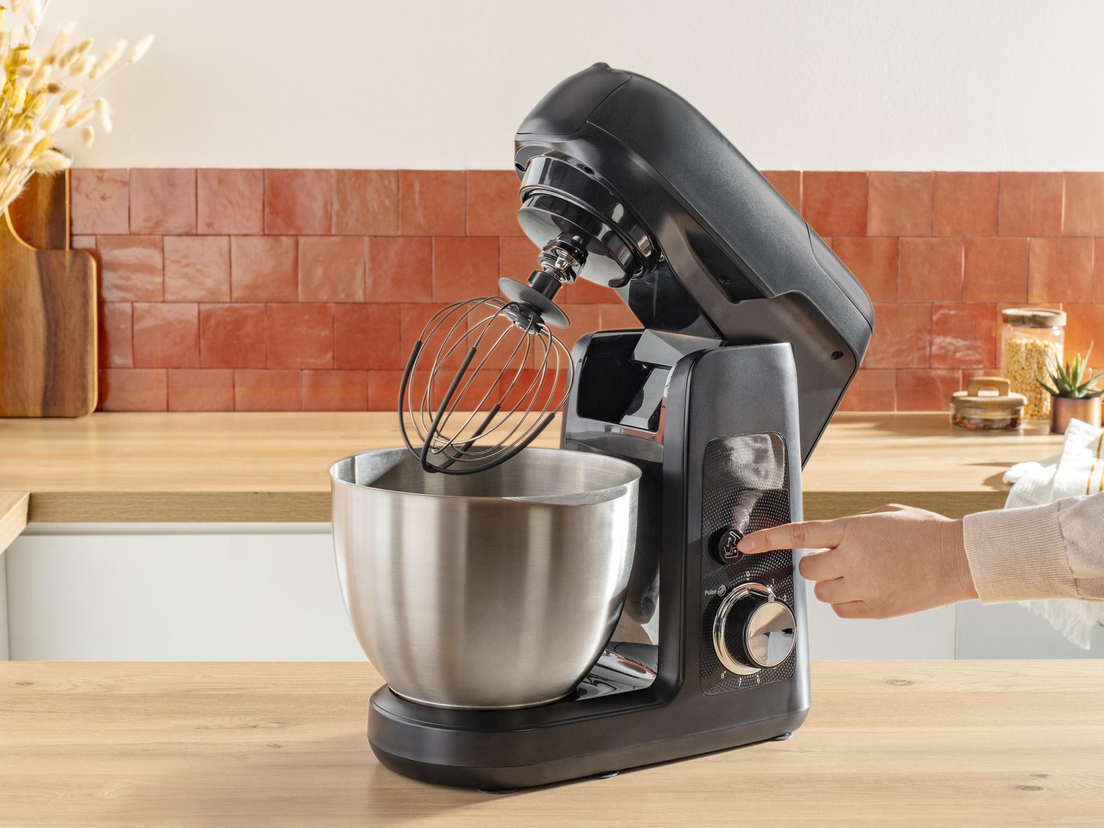TEFAL QB525838 Bake Partner fekete konyhai robotgép 1100 W teljesítménnyel – 10. kép