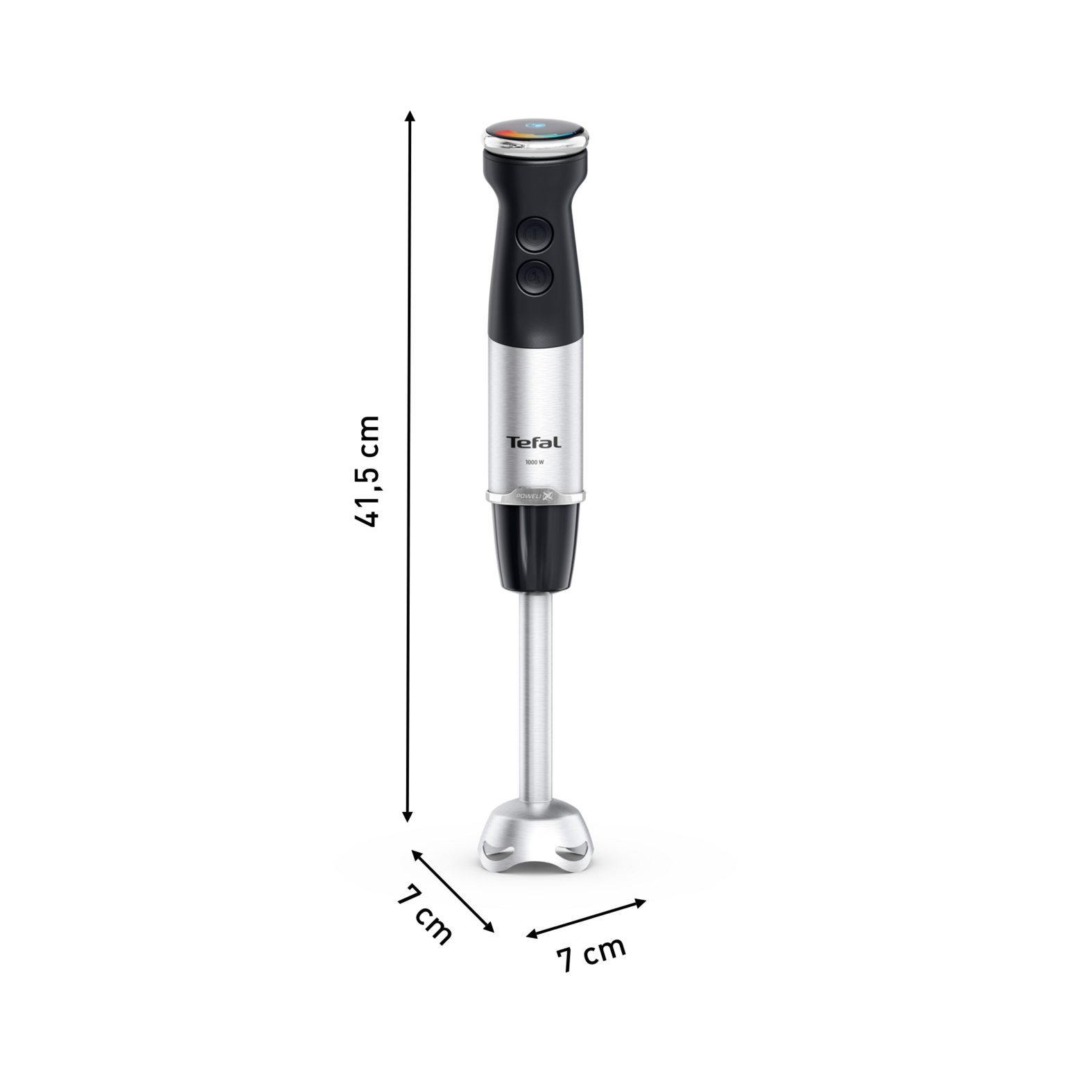 TEFAL HB67G830 Quickchef+ 5 az 1-ben rúdmixer, fekete – 3. kép