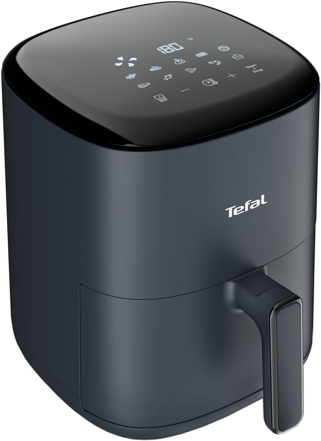 TEFAL EY145B10 Easy Fry Compact 3 literes fekete forrólevegős sütő – 2. kép