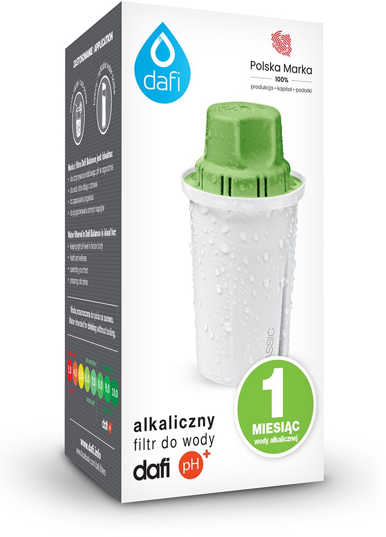 DAFI 927950 Classic pH+ alkaline vízszűrőbetét kancsóhoz, 1 db – 2. kép