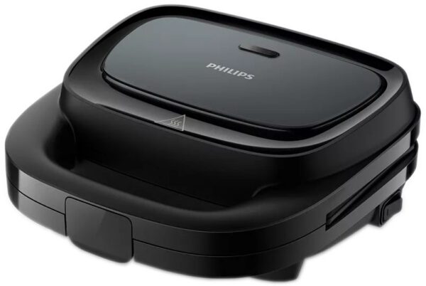 PHILIPS 3000 HD2330/90 750 W-os fekete szendvicssütő