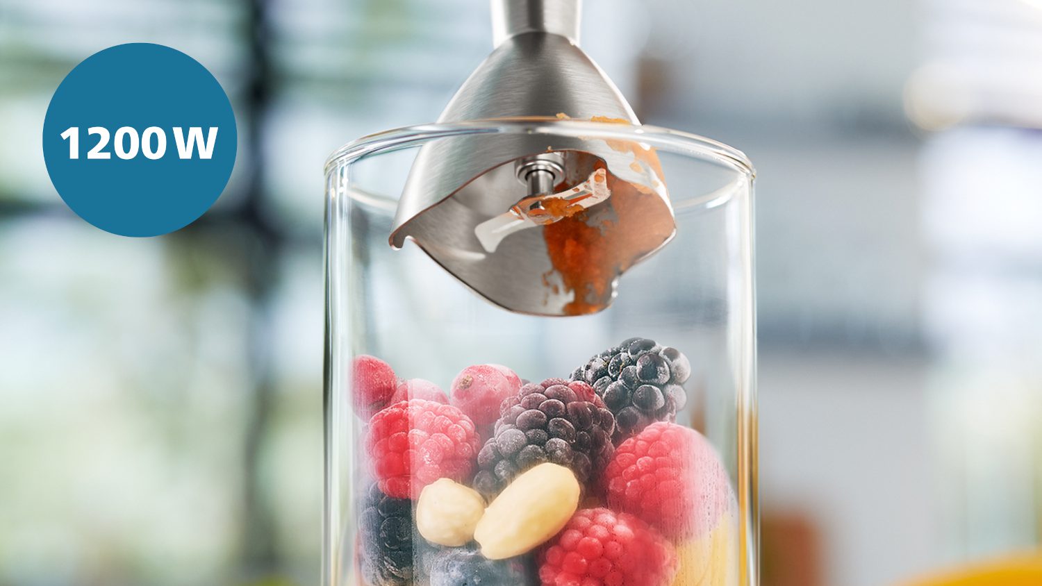 PHILIPS 5000 HR2681/00 1200 W-os fekete rúdmixer ProMix technológiával – 4. kép