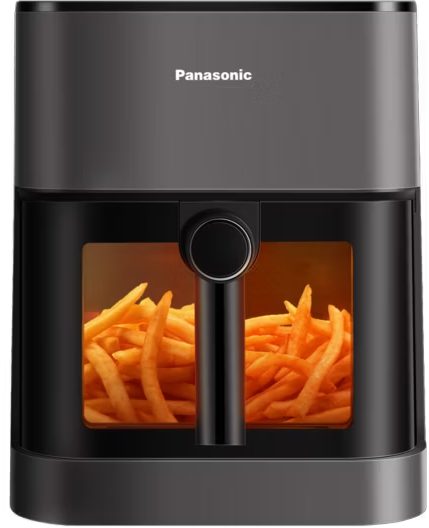PANASONIC NF-CC500SXE forrólevegős sütő 5 literes kosárral, szürke – 2. kép