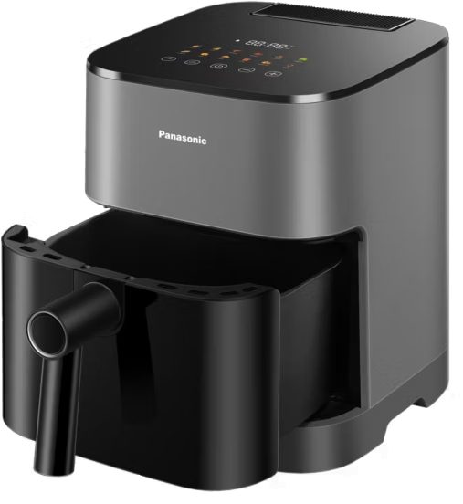 PANASONIC NF-CC500SXE forrólevegős sütő 5 literes kosárral, szürke – 4. kép