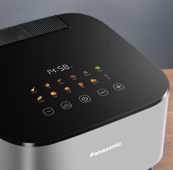 PANASONIC NF-CC500SXE forrólevegős sütő 5 literes kosárral, szürke – 6. kép