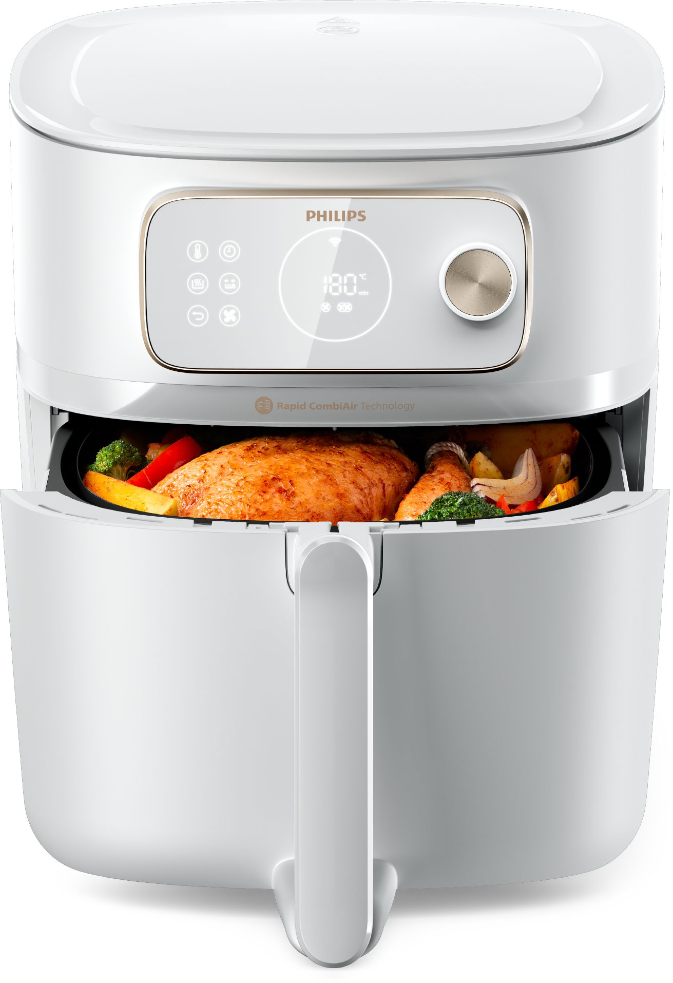 PHILIPS 7000 Series HD9876/20 csatlakoztatható, 8,3 literes forrólevegős sütő – 4. kép