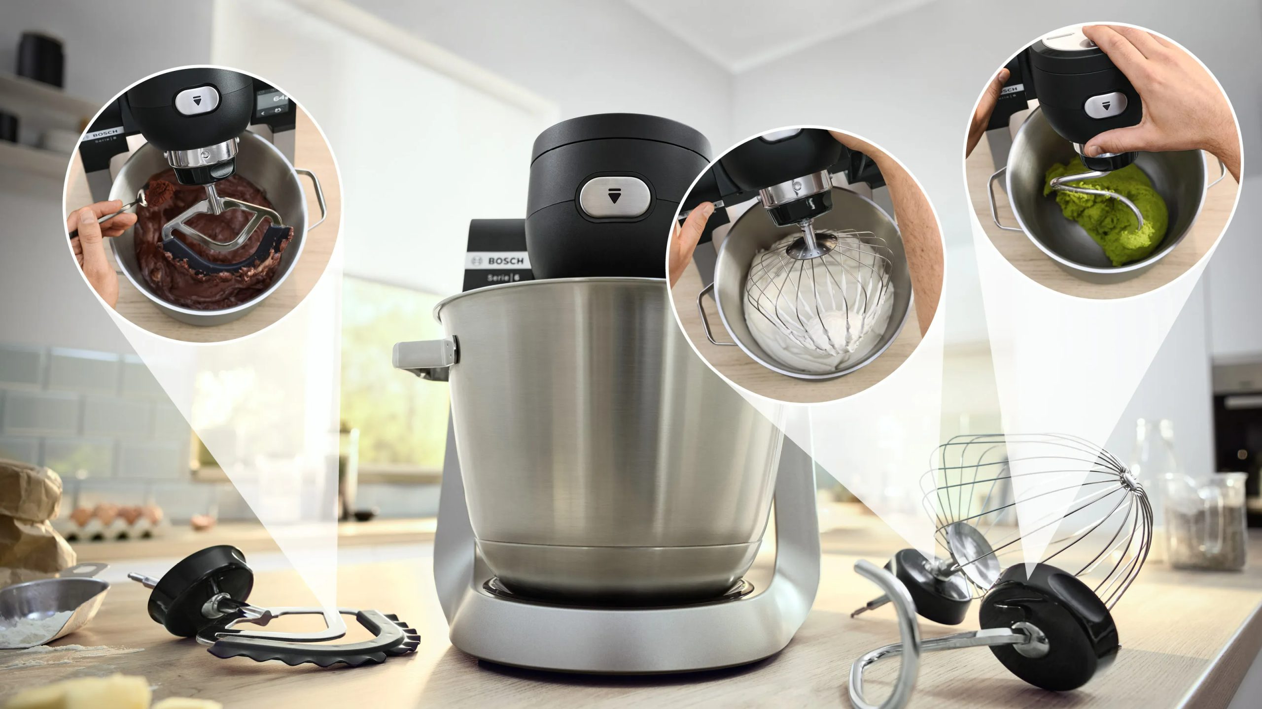 BOSCH MUMS6ZS17 Serie 6 konyhai robotgép beépített mérleggel, 1600 W – 7. kép