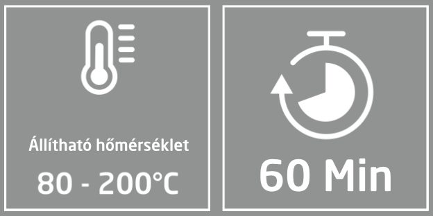 KOENIC KAF 924224 B forrólevegős sütő két önálló zónával, 9 l – 17. kép