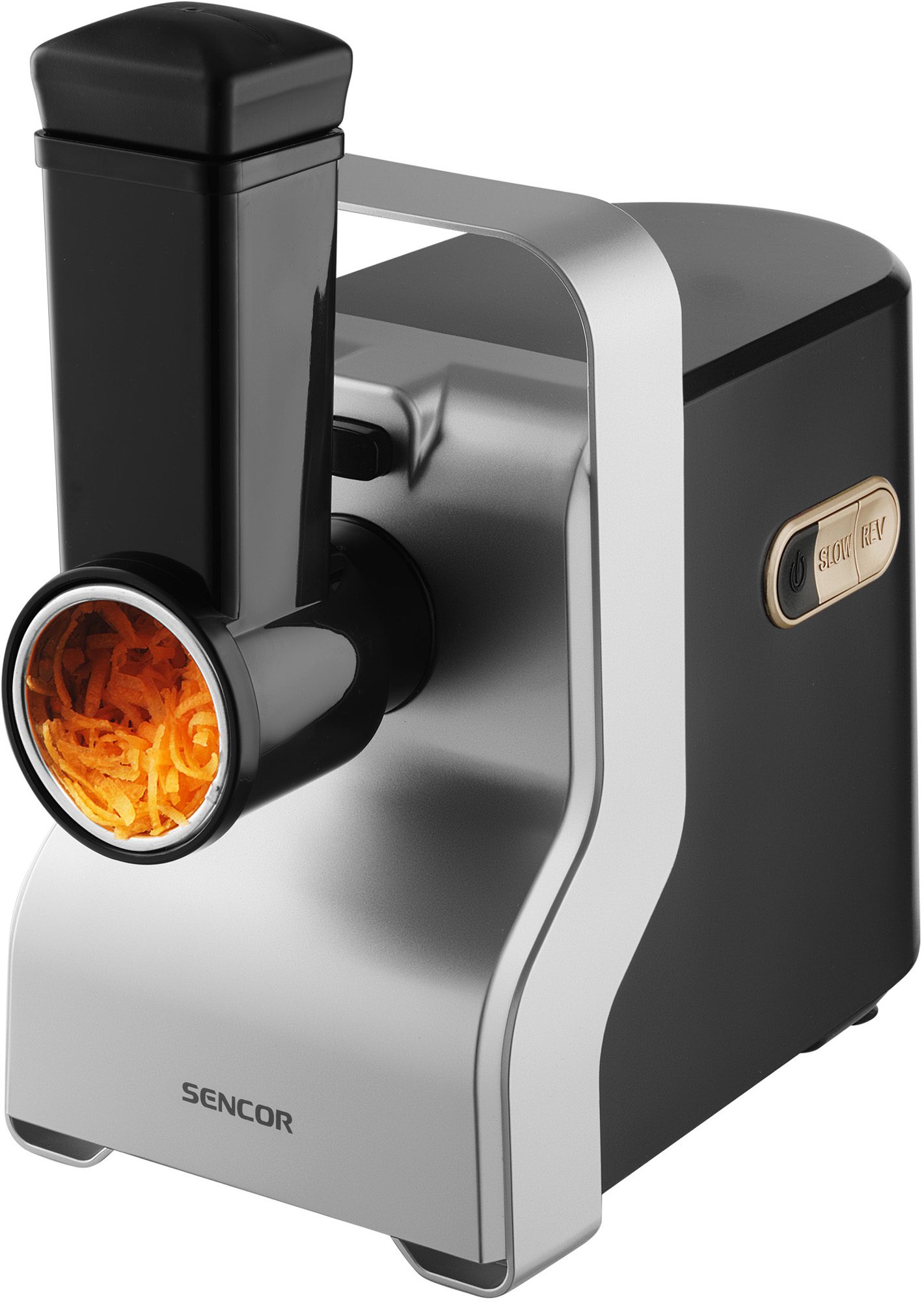 SENCOR SMG 6400SL húsdaráló reszelő- és kolbásztöltő tartozékokkal – 4. kép